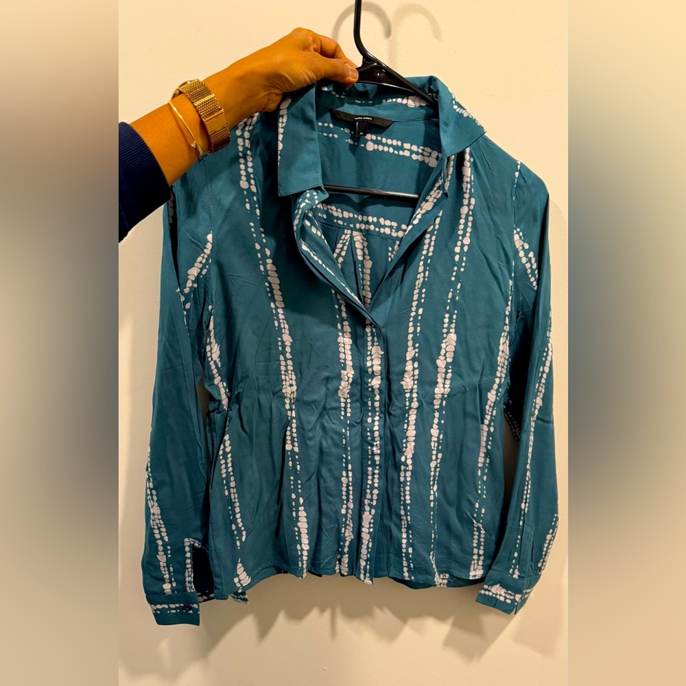 Vero Moda patterned formal women’s shirt, size XS, regular fit